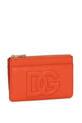 DG-logo zipped leather wallet Dolce & Gabbana | BI1261AG08180244